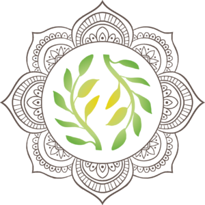 Braunes Mandala der Naturheilpraxis